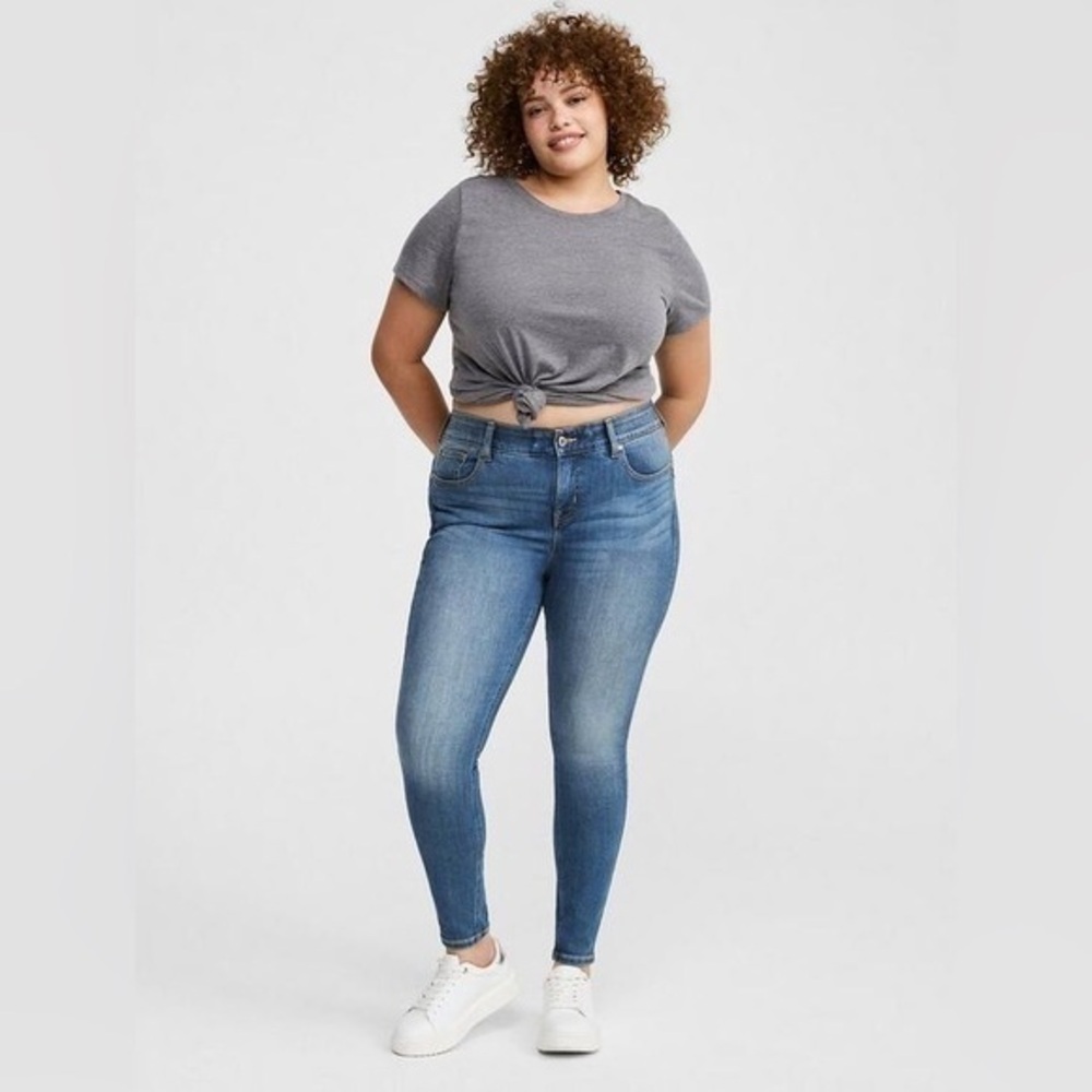 Torrid Bombshell Skinny Premium Stretch High-Rise Jeans Women’s Plus Size 26 4X
